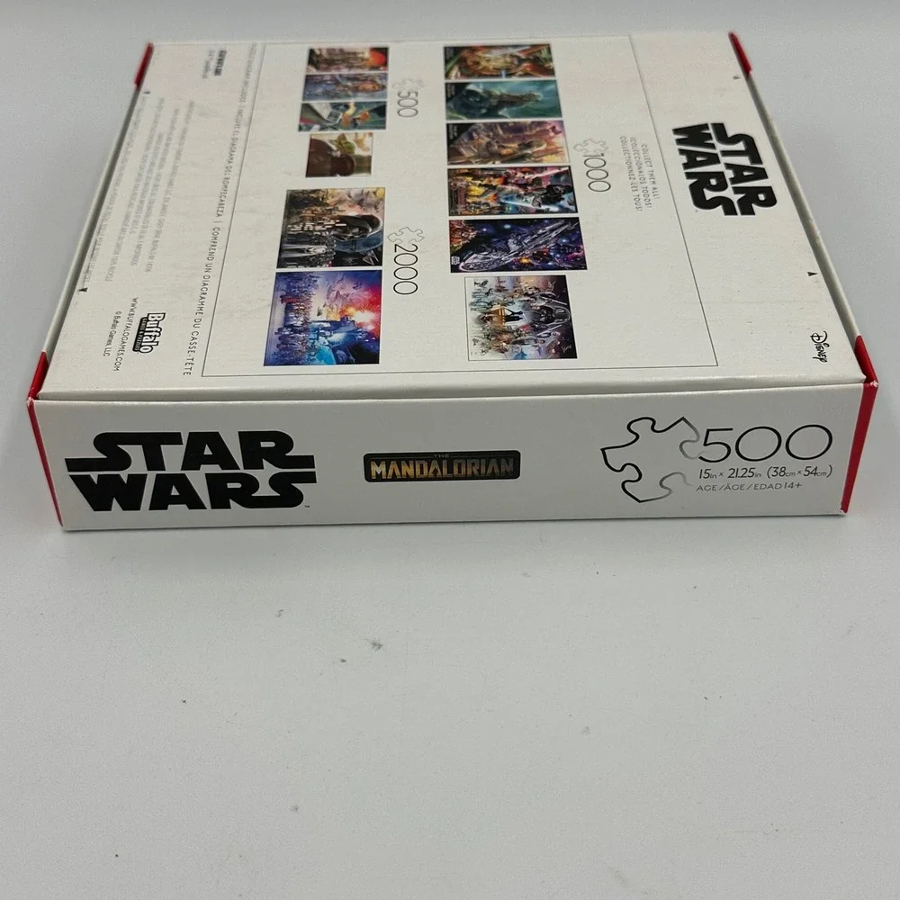 Star Wars The Mandalorian 500 Piece Jigsaw Puzzle Buffalo Games‎ Disney